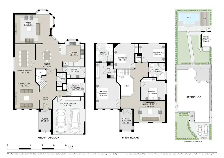 Floorplan of Homely house listing, 10 Whitfield Parade, Hurstville Grove NSW 2220