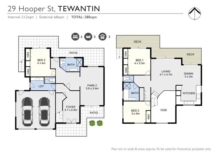 Floorplan of Homely house listing, 29 Hooper Crescent, Tewantin QLD 4565
