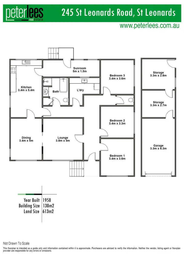 Floorplan of Homely house listing, 245 St Leonards Road, St Leonards TAS 7250