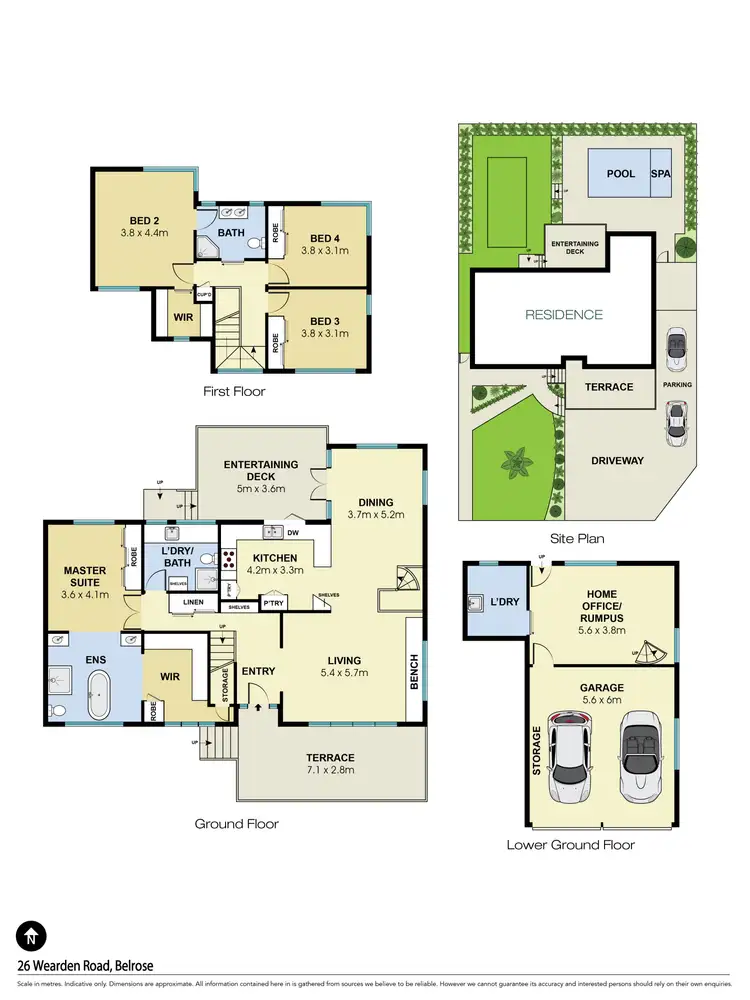 Floorplan of Homely house listing, 26 Wearden Road, Belrose NSW 2085