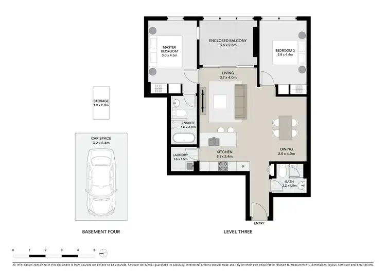 Floorplan of Homely apartment listing, 304/229 Miller Street, North Sydney NSW 2060