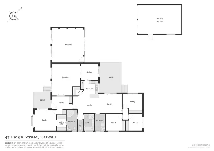 Floorplan of Homely house listing, 47 Fidge Street, Calwell ACT 2905