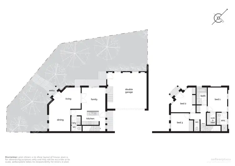 Floorplan of Homely townhouse listing, 2/2-6 Goldman Street, Bruce ACT 2617