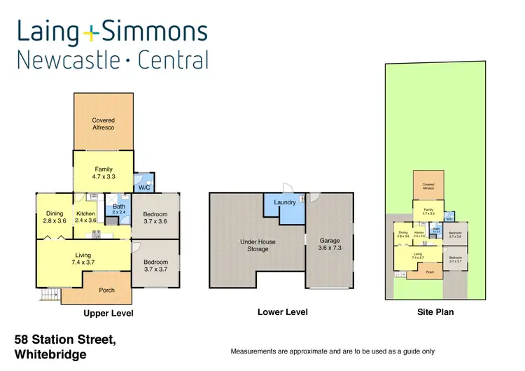 Floorplan of Homely house listing, 58 Station Street, Whitebridge NSW 2290