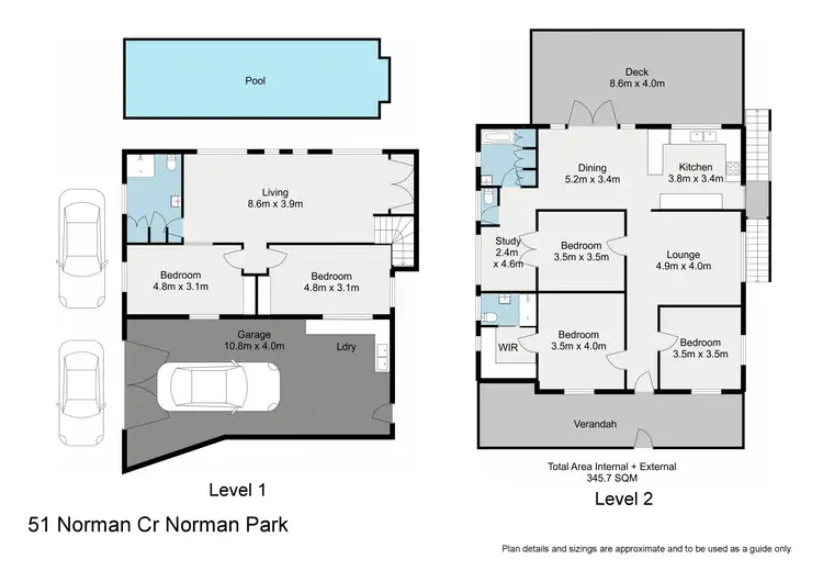 Floorplan of Homely house listing, 51 Norman Crescent, Norman Park QLD 4170