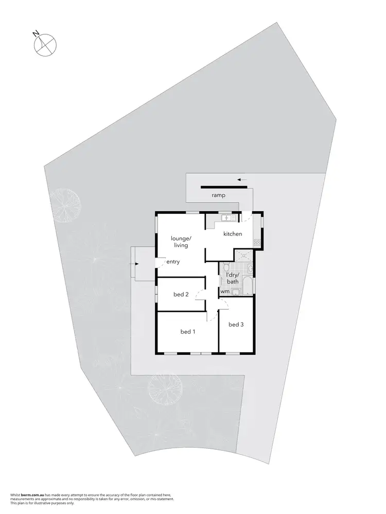 Floorplan of Homely house listing, 10 Binya Place, Narrabundah ACT 2604