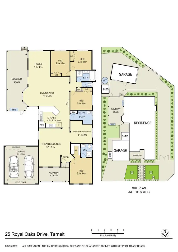 Floorplan of Homely house listing, 25 Royal Oaks Drive, Tarneit VIC 3029