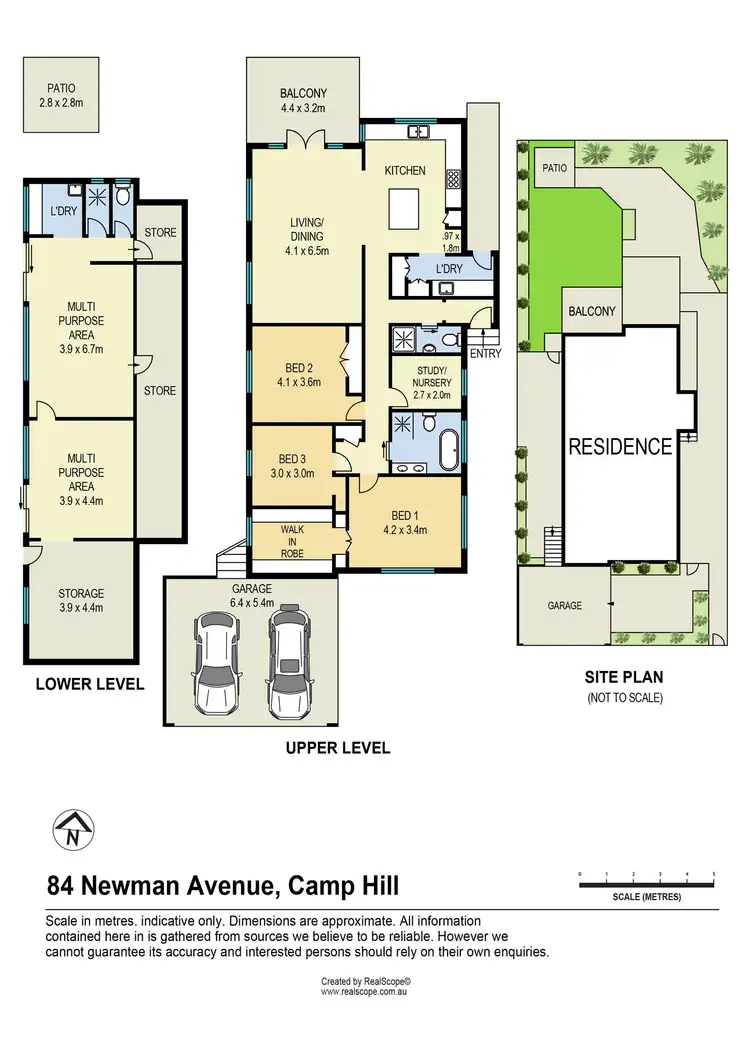 Floorplan of Homely house listing, 84 Newman Avenue, Camp Hill QLD 4152