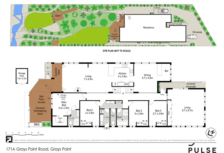 Floorplan of Homely house listing, 171A Grays Point Road, Grays Point NSW 2232