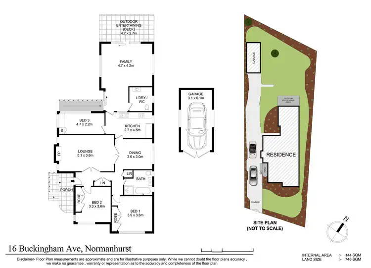 Floorplan of Homely house listing, 16 Buckingham Avenue, Normanhurst NSW 2076