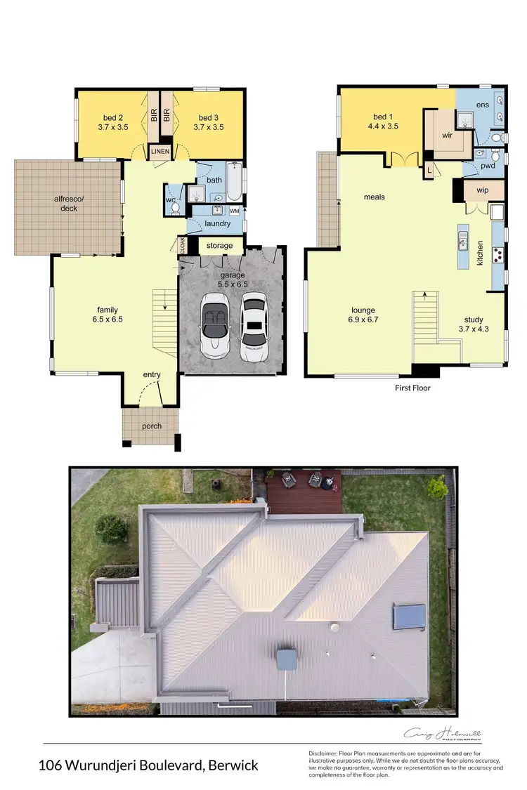 Floorplan of Homely house listing, 106 Wurundjeri Boulevard, Berwick VIC 3806