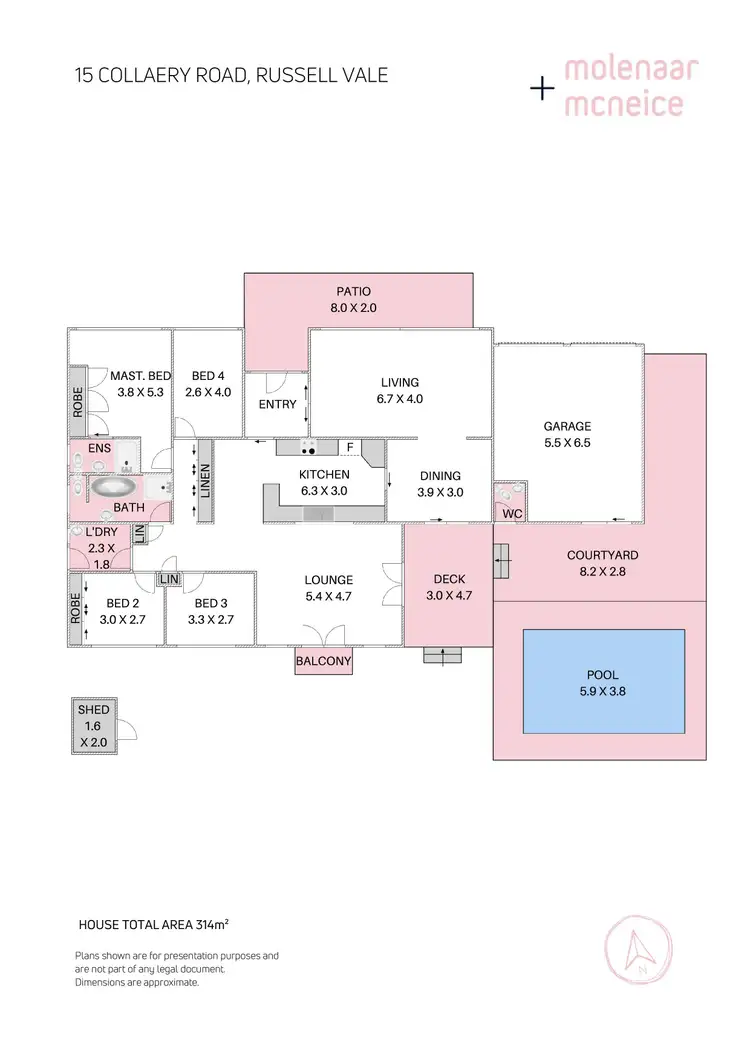 Floorplan of Homely house listing, 15 Collaery Road, Russell Vale NSW 2517