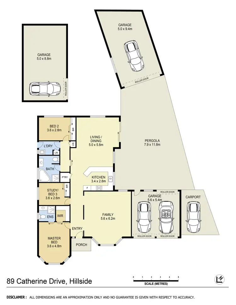 Floorplan of Homely house listing, 89 Catherine Drive, Hillside VIC 3037