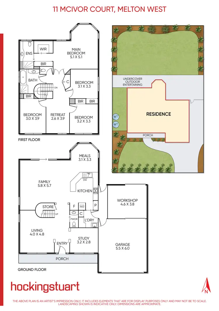 Floorplan of Homely house listing, 11 McIvor Court, Melton West VIC 3337