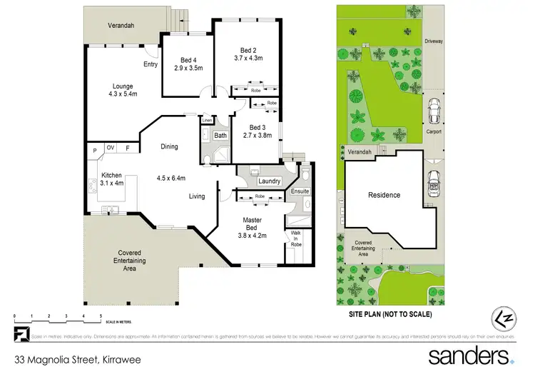 Floorplan of Homely house listing, 33 Magnolia Street, Kirrawee NSW 2232