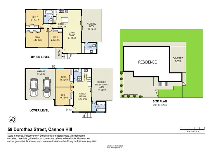 Floorplan of Homely house listing, 59 Dorothea Street, Cannon Hill QLD 4170