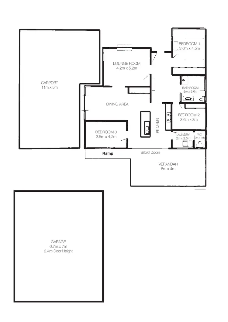 Floorplan of Homely house listing, 86 Cape Nelson Road, Portland VIC 3305