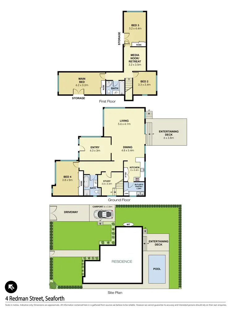 Floorplan of Homely house listing, 4 Redman Street, Seaforth NSW 2092