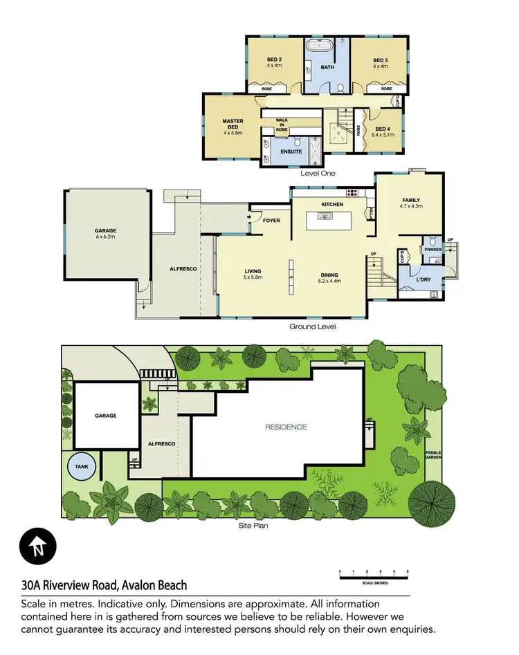 Floorplan of Homely house listing, 30A Riverview Road, Avalon Beach NSW 2107