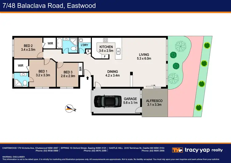 Floorplan of Homely villa listing, 7/48 Balaclava Road, Eastwood NSW 2122