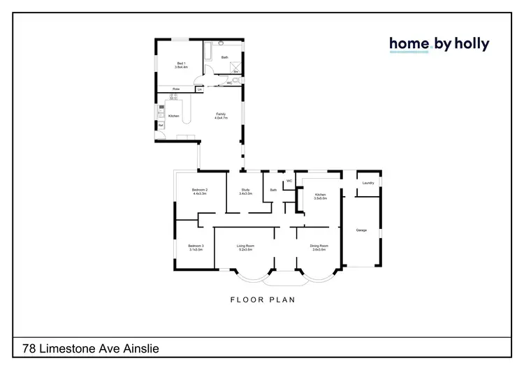 Floorplan of Homely house listing, 78 Limestone Avenue, Ainslie ACT 2602