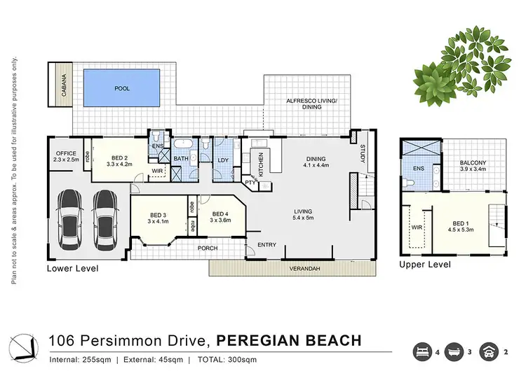 Floorplan of Homely house listing, 106 Persimmon Drive, Peregian Beach QLD 4573