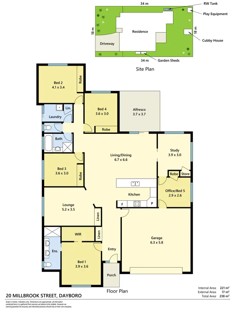 Floorplan of Homely house listing, 20 Millbrook Street, Dayboro QLD 4521