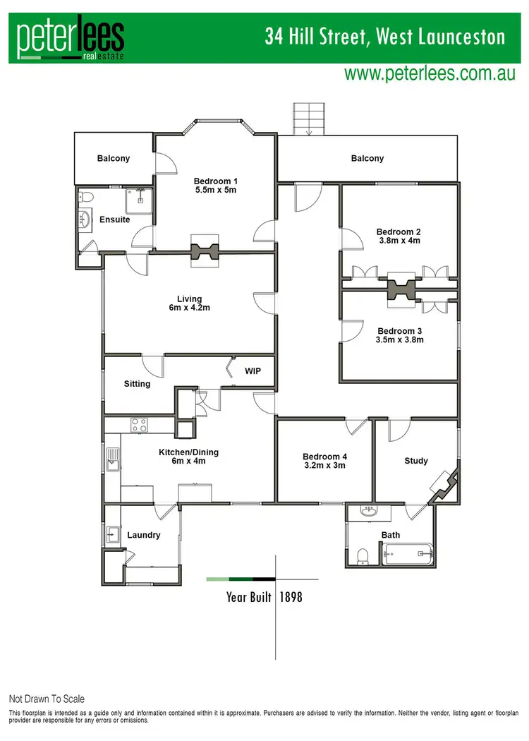 Floorplan of Homely house listing, 34 Hill Street, West Launceston TAS 7250