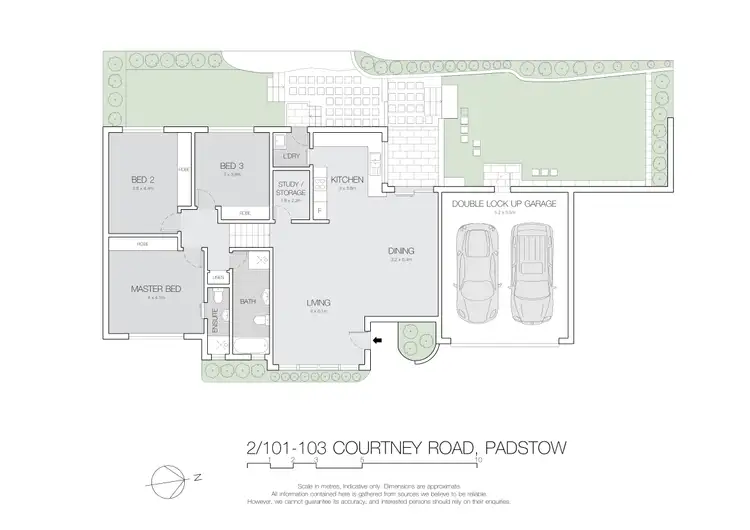 Floorplan of Homely villa listing, 2/101-103 Courtney Road, Padstow NSW 2211