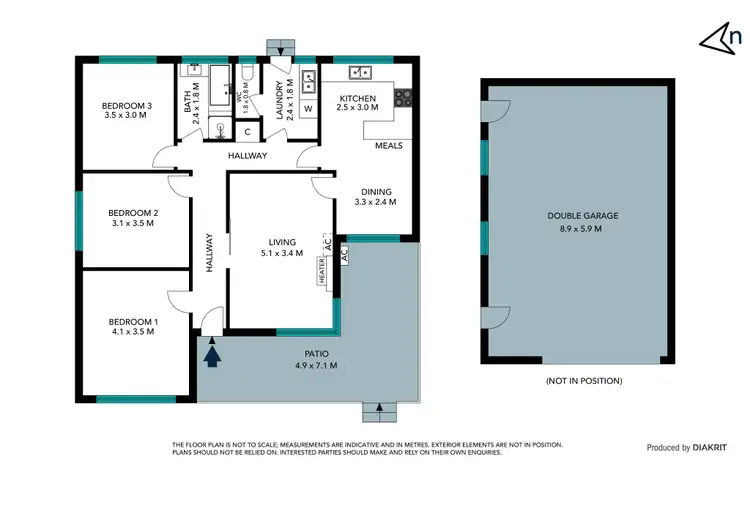 Floorplan of Homely house listing, 18 Columbia Road, Lalor VIC 3075
