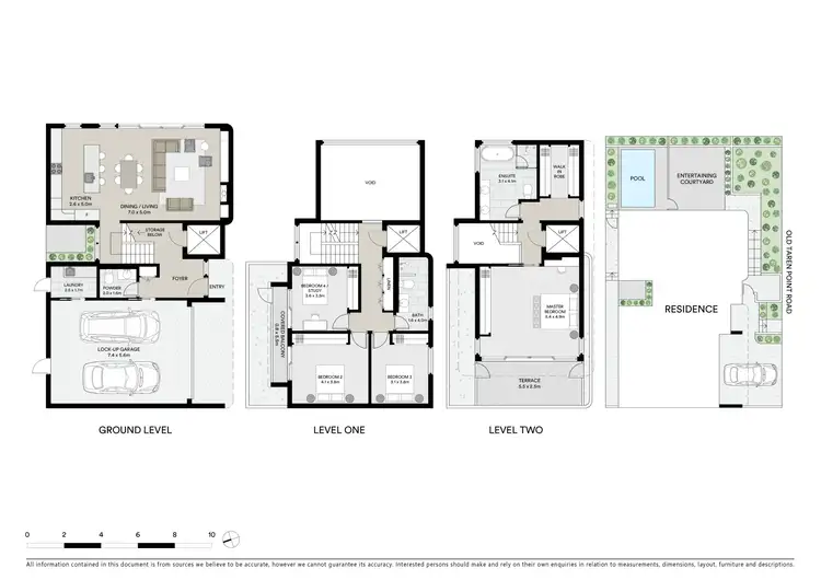 Floorplan of Homely semi-detached listing, 83 Old Taren Point Road, Taren Point NSW 2229