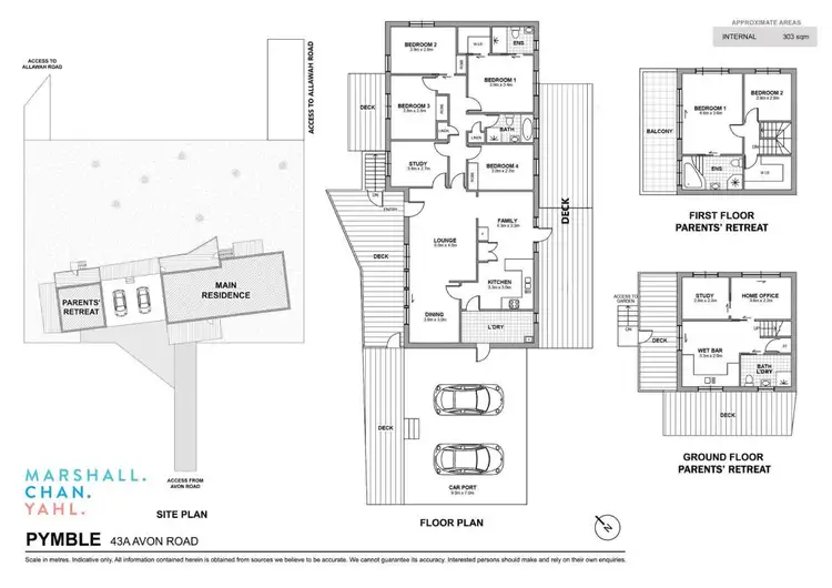 Floorplan of Homely house listing, 43a Avon Road, Pymble NSW 2073