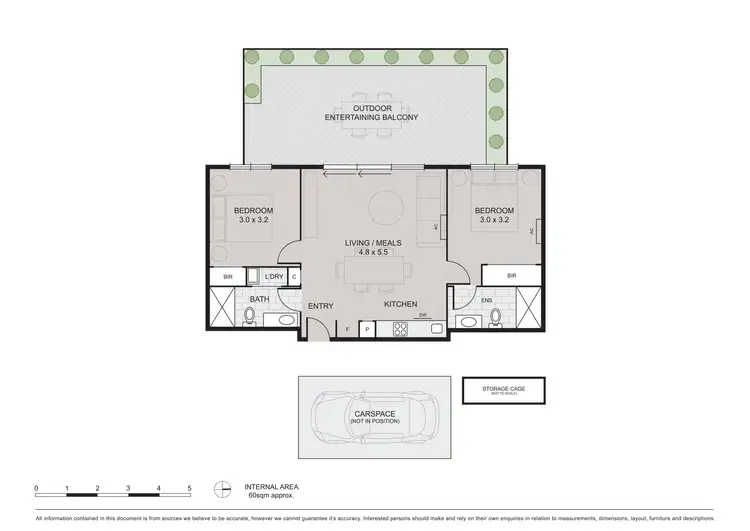 Floorplan of Homely apartment listing, 202/466 Lygon Street, Brunswick East VIC 3057