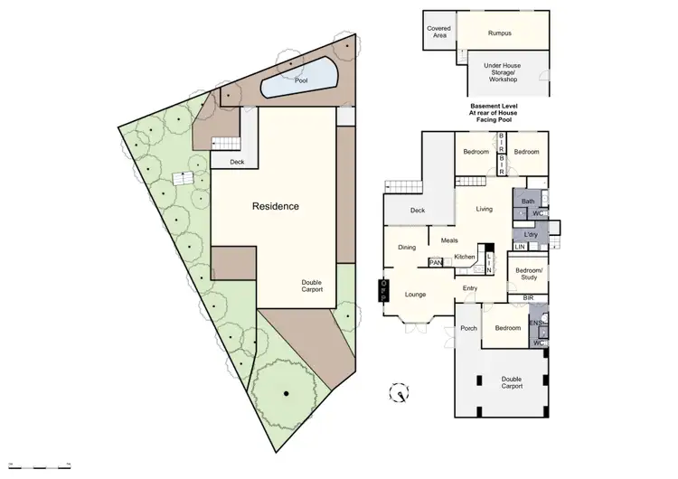 Floorplan of Homely house listing, 17 Harewood Close, Boronia VIC 3155