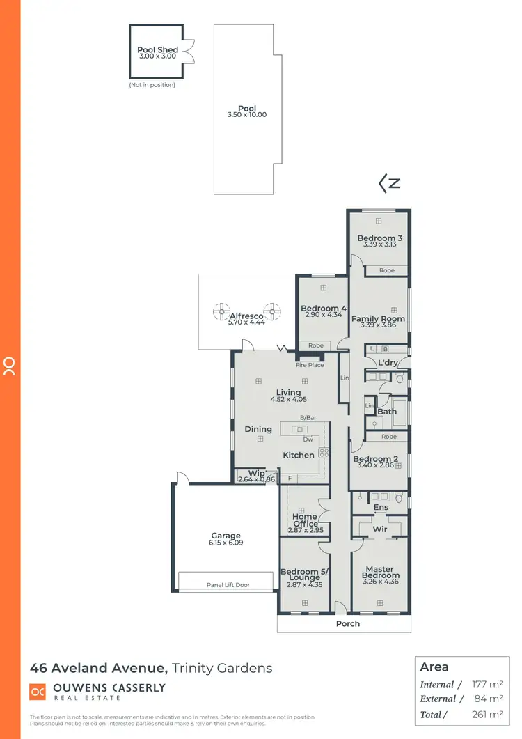 Floorplan of Homely house listing, 46 Aveland Avenue, Trinity Gardens SA 5068