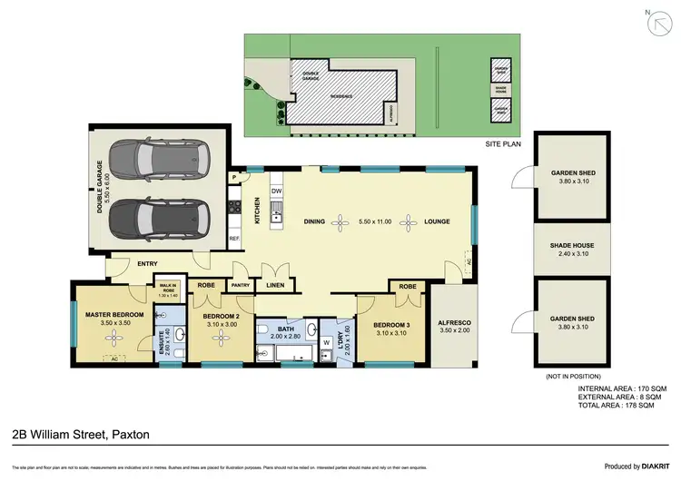 Floorplan of Homely house listing, 2B William Street, Paxton NSW 2325