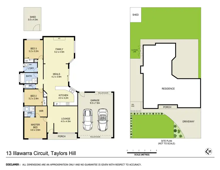 Floorplan of Homely house listing, 13 Illawarra Circuit, Taylors Hill VIC 3037