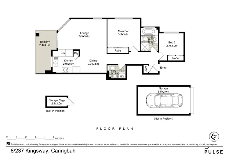 Floorplan of Homely apartment listing, 8/237 Kingsway, Caringbah NSW 2229