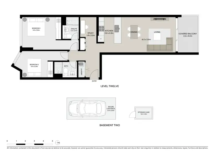 Floorplan of Homely apartment listing, 1201/31 Treacy Street, Hurstville NSW 2220