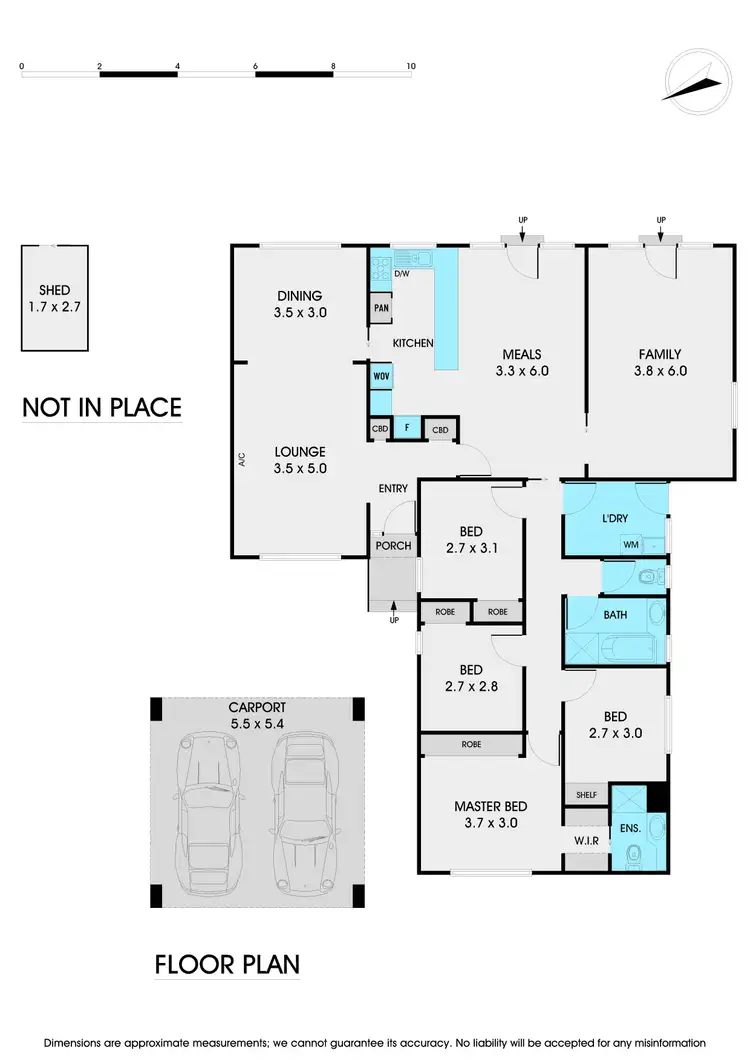 Floorplan of Homely house listing, 120 Milpera Crescent, Wantirna VIC 3152