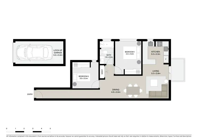 Floorplan of Homely apartment listing, 10/30 Dalley Street, Queenscliff NSW 2096