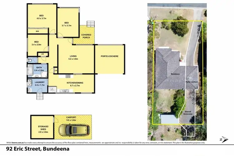 Floorplan of Homely house listing, 92 Eric Street, Bundeena NSW 2230