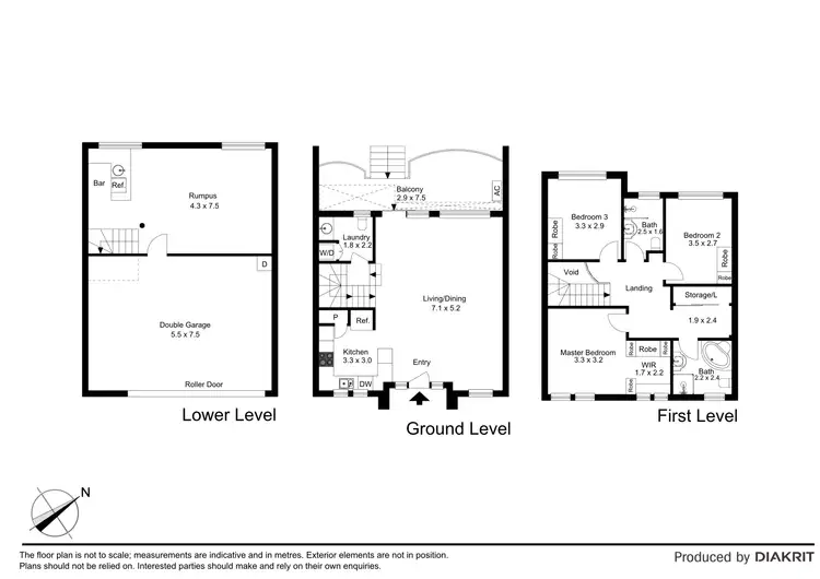 Floorplan of Homely townhouse listing, 3/12-14 Kings Road, Brighton-Le-Sands NSW 2216
