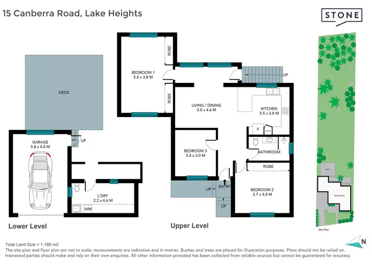 Floorplan of Homely house listing, 15 Canberra Road, Lake Heights NSW 2502