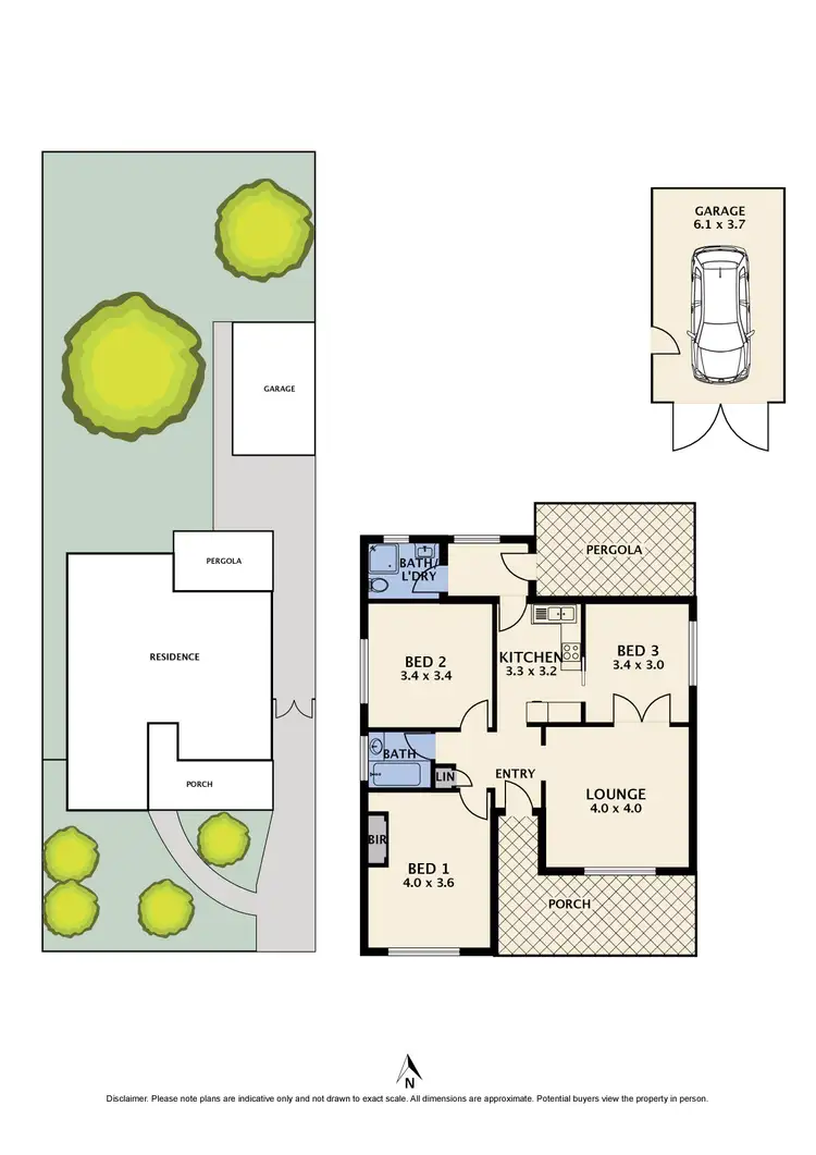 Floorplan of Homely house listing, 20 Liston Avenue, Reservoir VIC 3073