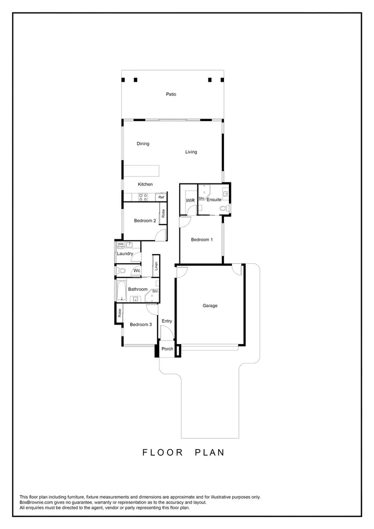 Floorplan of Homely house listing, 6 Annan Bend, Mount Peter QLD 4869
