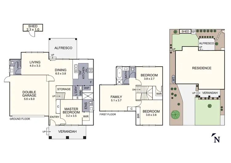 Floorplan of Homely house listing, 1/9 Morris Road, Croydon VIC 3136