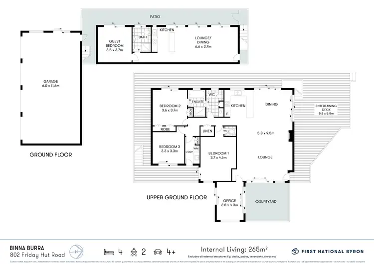 Floorplan of Homely house listing, 802 Friday Hut Road, Binna Burra NSW 2479
