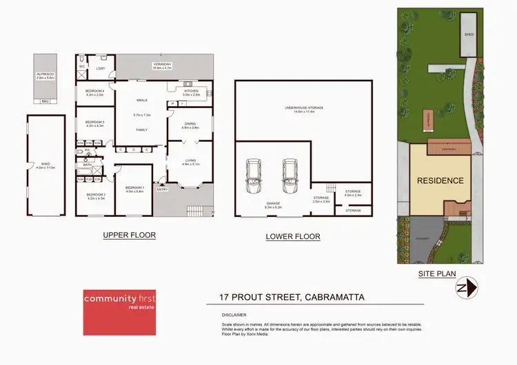 Floorplan of Homely house listing, 17 Prout Street, Cabramatta NSW 2166