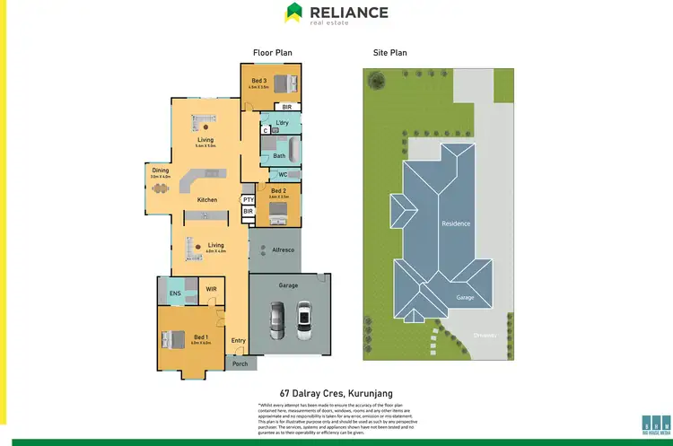 Floorplan of Homely house listing, 67 Dalray Crescent, Kurunjang VIC 3337